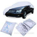 PVC cotton inner cheap gray car protective curtain